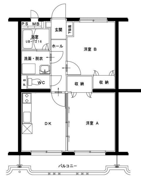 シャルテハイムの物件間取画像