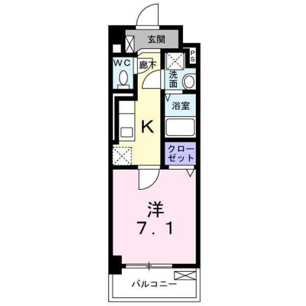 ハッピーメゾン　６の物件間取画像