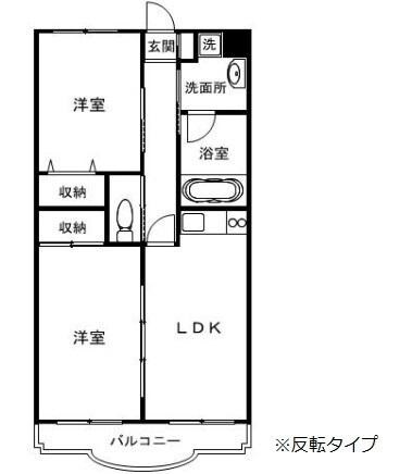 グランビュー１の物件間取画像