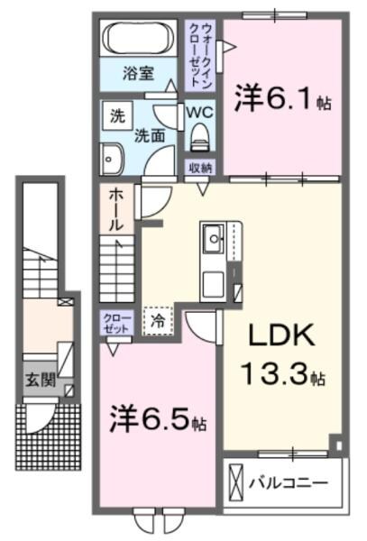 R.N.PレジデンスⅢの物件間取画像