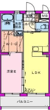 島之内萩崎YMマンションの物件間取画像