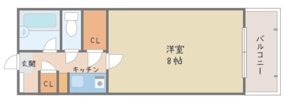 ベルトピア宮崎１０の物件間取画像