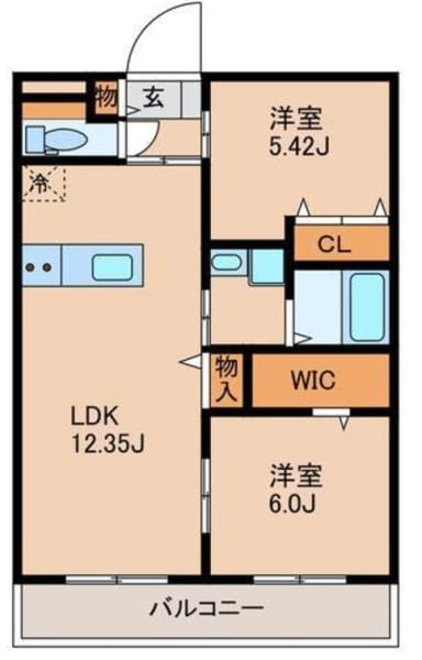 NEIGHBORSⅡの物件間取画像