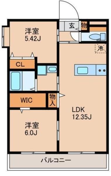 NEIGHBORSⅡの物件間取画像