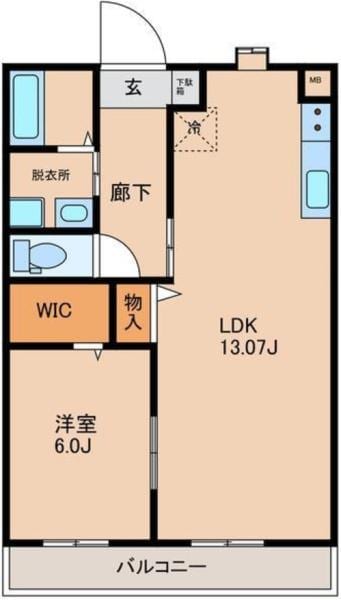 NEIGHBORSⅡの物件間取画像