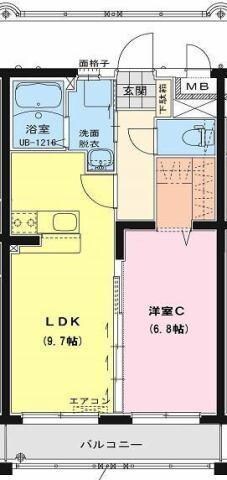 プリメールエスパシオS&Tの物件間取画像