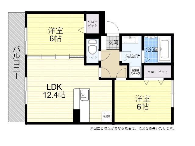 フェスト東浜の物件間取画像