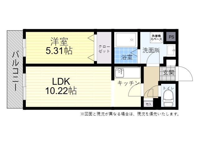 イオメールメティスの物件間取画像