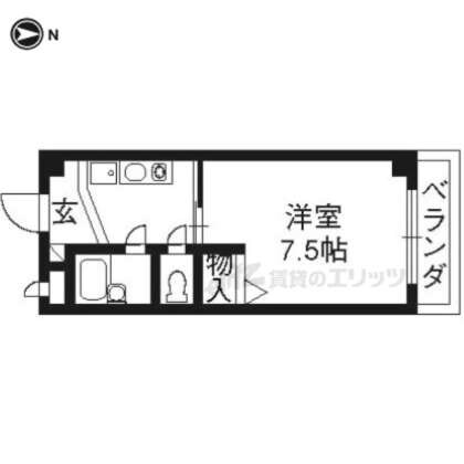物件間取画像