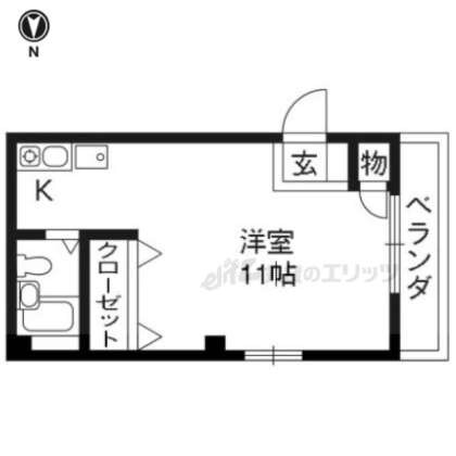 物件間取画像