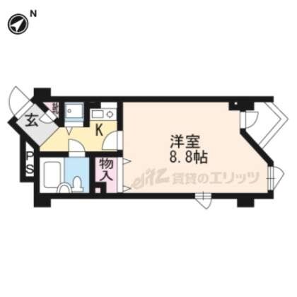 ＤＥＴＯＭ－１東山レディースの物件間取画像