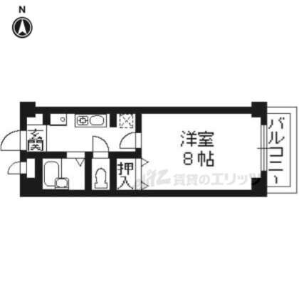 セントラル槙島の物件間取画像