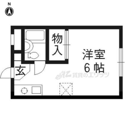 パリス嵐山の物件間取画像