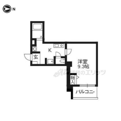 ＣＡＳＡ　ＶＥＲＤＥ高辻の物件間取画像