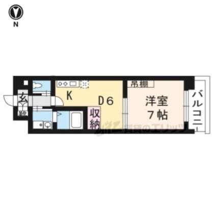 レジディア京都壬生の物件間取画像