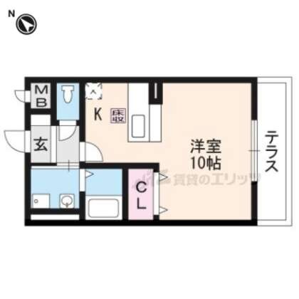 タウンルーム　けまりの物件間取画像