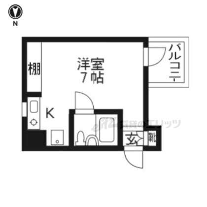 リエス東堀川の物件間取画像