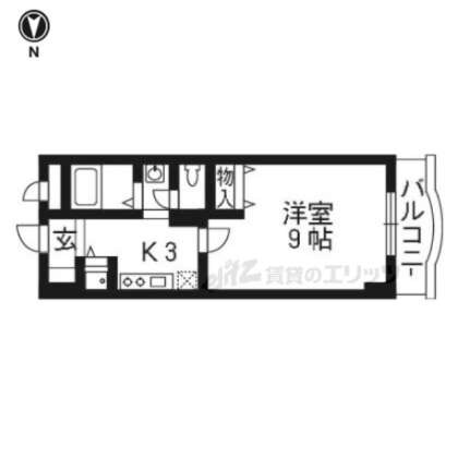 オーブ宇治の物件間取画像