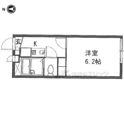 レオパレスフォーレⅡの物件間取画像