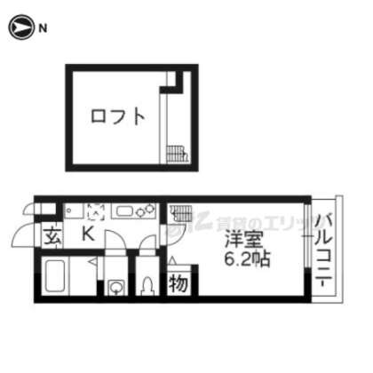 ロフティ芦山寺の物件間取画像