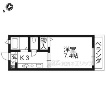 オアシス春菜の物件間取画像