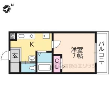 ピュア・ドミトリーシミズの物件間取画像