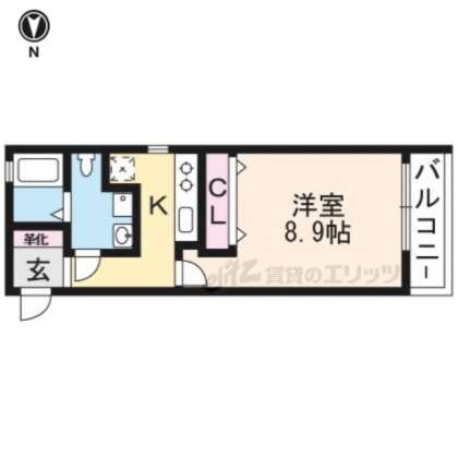 グランドーリアSAIIN高辻の物件間取画像