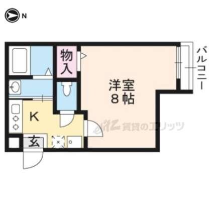 パークサイド梅小路の物件間取画像