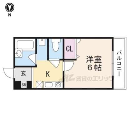 グレース小野の物件間取画像