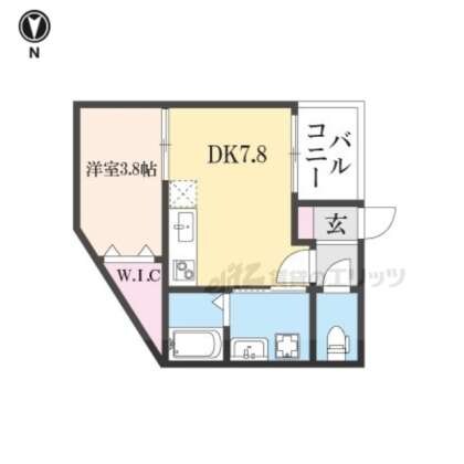 サンシエ寝屋川の物件間取画像