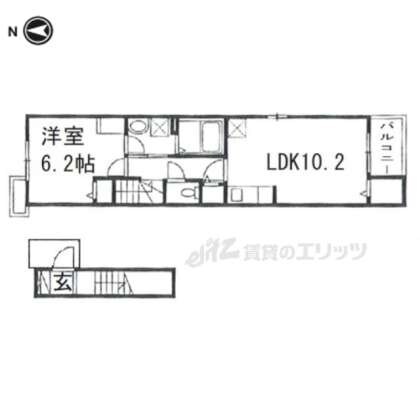 サクラーレの物件間取画像