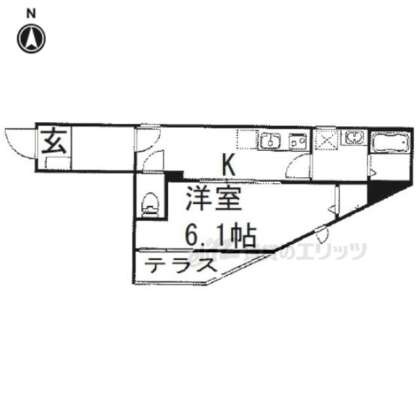 ＷｉｎｄＢｅｌｌ出口の物件間取画像