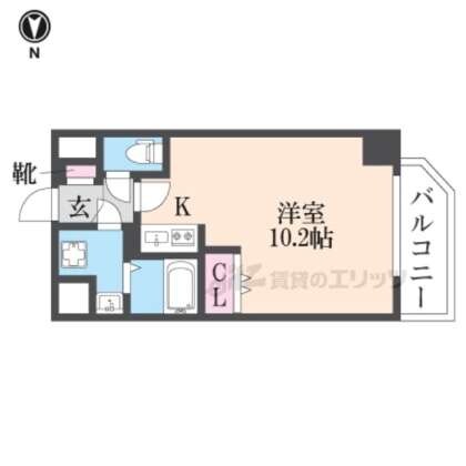 オズレジデンス尼崎の物件間取画像