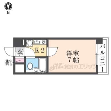 メインステージ武庫川の物件間取画像