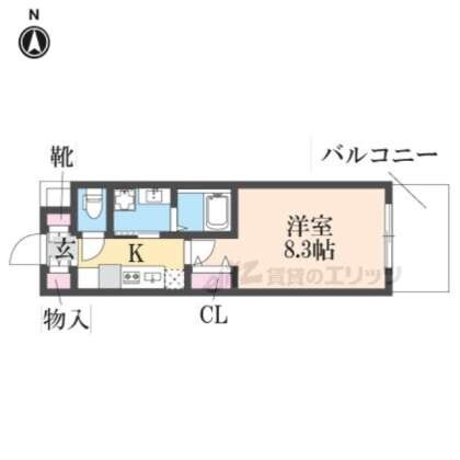 物件間取画像