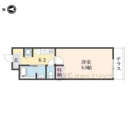 MAISON DOUCE浜大津の物件間取画像