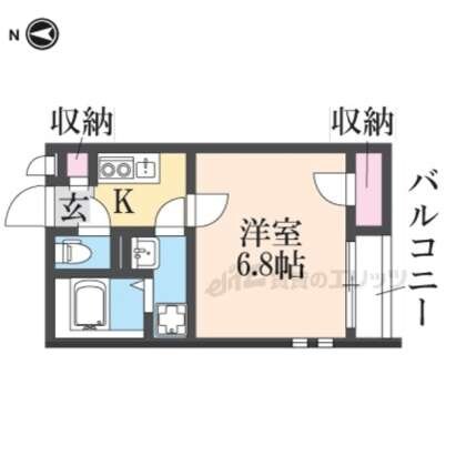 クレイノラヴェール　小田の物件間取画像
