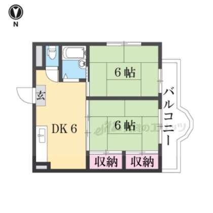 物件間取画像