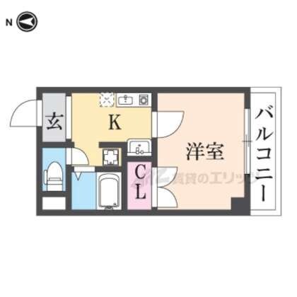 ＭＹ尼崎の物件間取画像