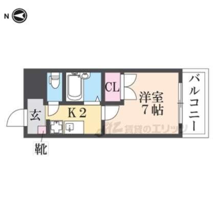 ジョリーアビタ白峰の物件間取画像