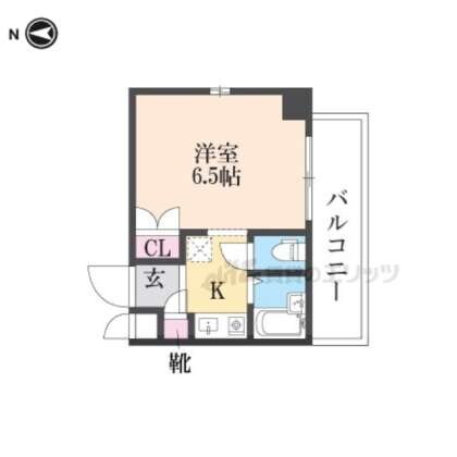 グレイスマンション４番館の物件間取画像