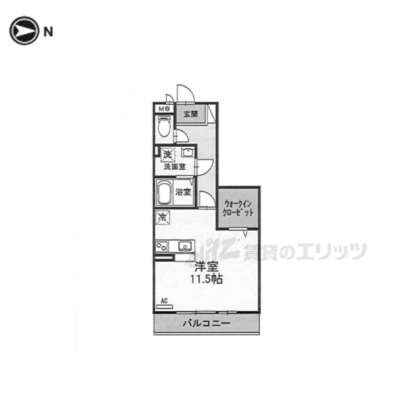 サザングレイスの物件間取画像