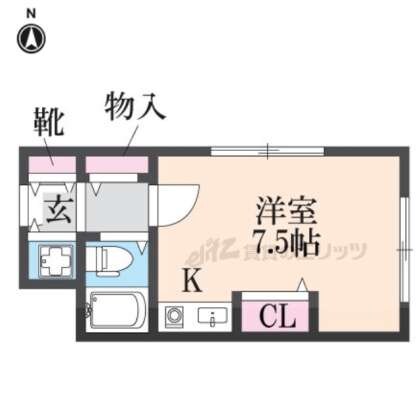 アトリエ塚口の物件間取画像