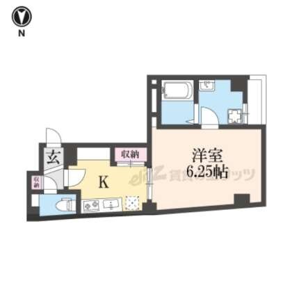 グレースビーコン大宮の物件間取画像