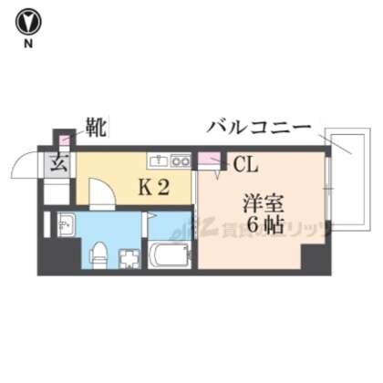 Ｕ－ｒｏ昭和南通の物件間取画像