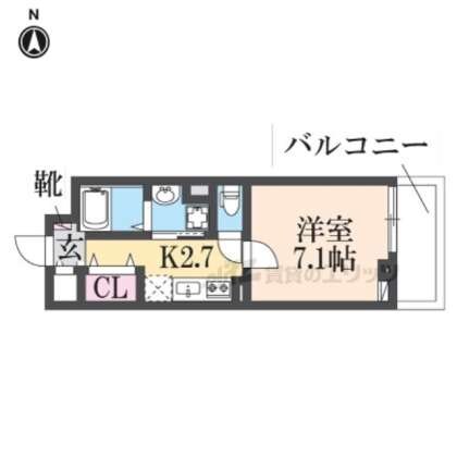 ヴェルメゾン　旭町の物件間取画像