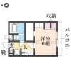 レオパレスグリーンスタジオ伊丹の物件間取画像