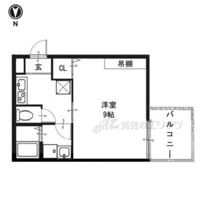 アークリード浜大津の物件間取画像