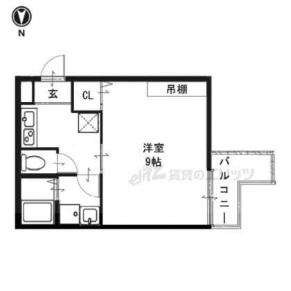 アークリード浜大津の物件間取画像