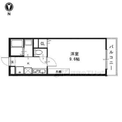 アークリード浜大津の物件間取画像